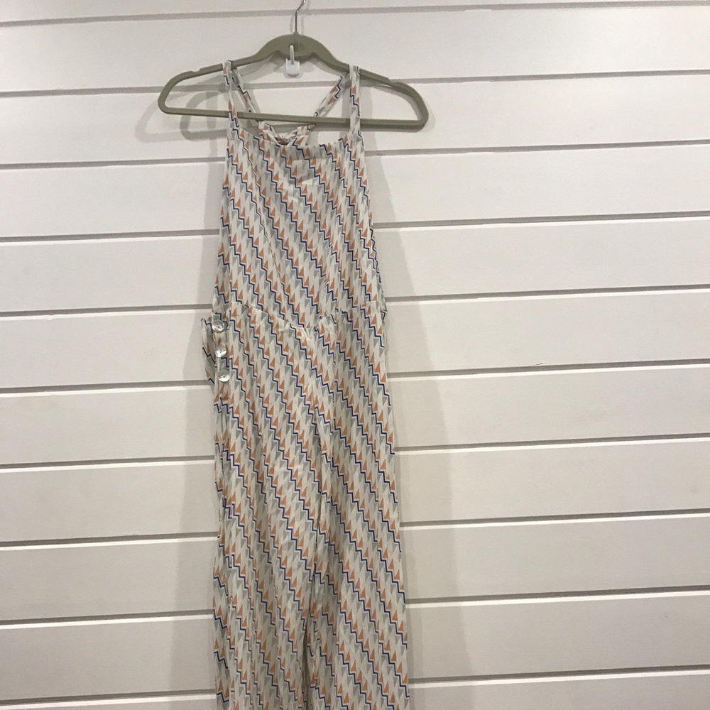 Acacia silk overalls